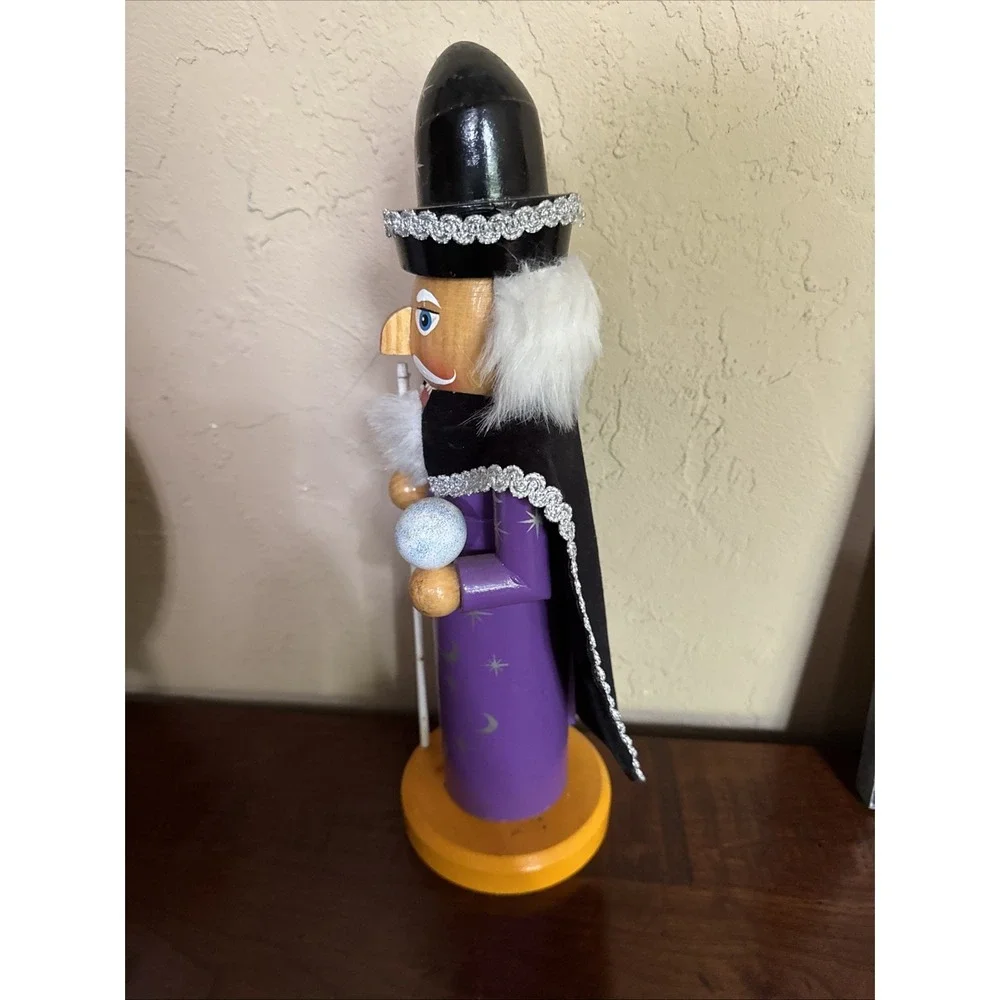 Nutcracker‎ Wizard 14.5 Inches Limited Edition  2010 With Crystal Ball